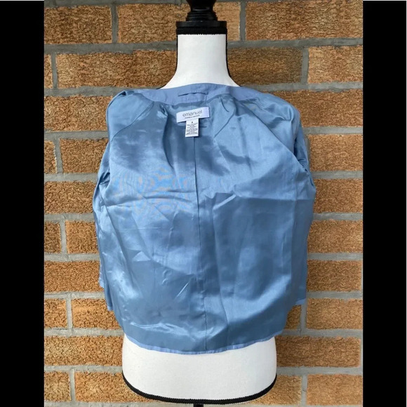 Emanuel Ungaro light pastel blue blouse size 4 - Picture 11 of 11